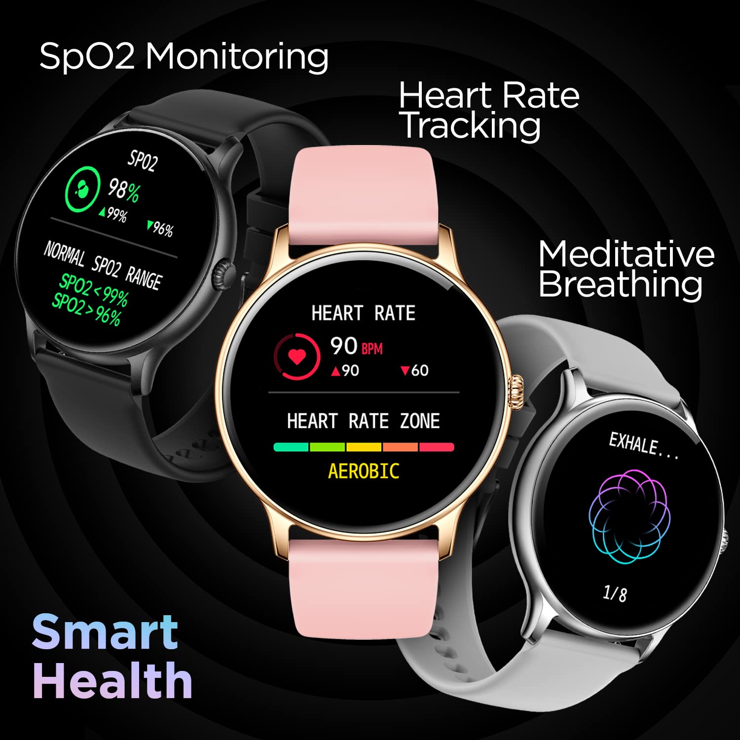 Fire-Boltt Phoenix Smart Watch SPO2 feature