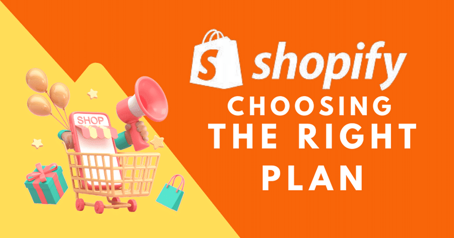 Set up Shopify - Choosing the right plan